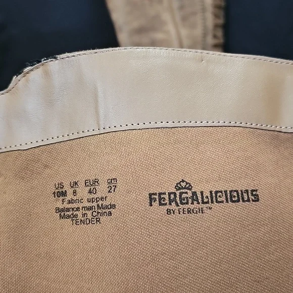 Fergalicious Brown Over the Knee Boots - Picture 5 of 8